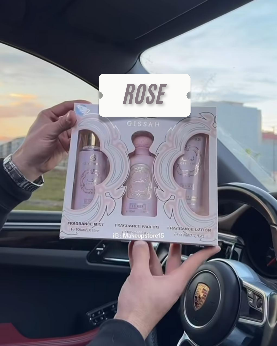 ✨ OFFRE SPÉCIALE –  2 Coffret Parfum GISSAH 249 DH ✨