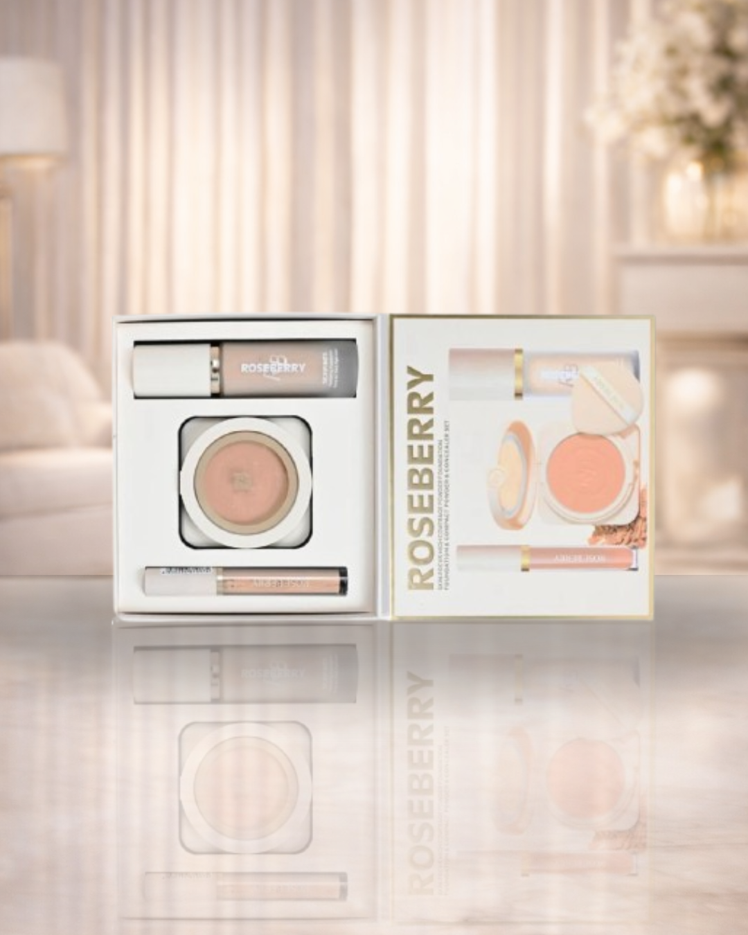 Roseberry – Coffret Maquillage Teint & Lèvres
