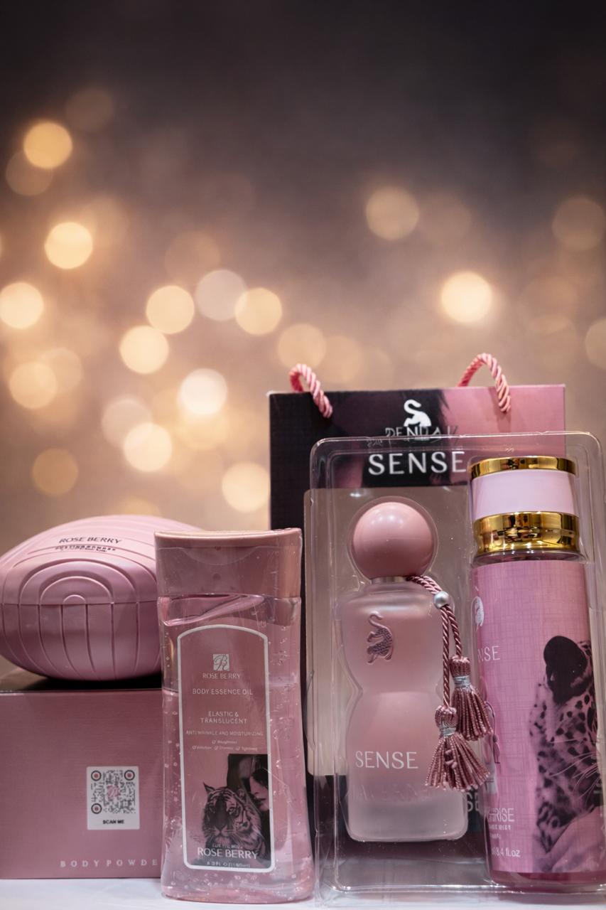 PROMO SPECIAL GEORGINA + BODY ESSENCE OIL + DUSTING POWDER